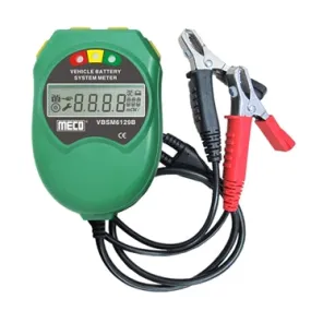 MECO VBSM6129B Vehicle Battery System Meter, Suitable for 12V DC Batteries