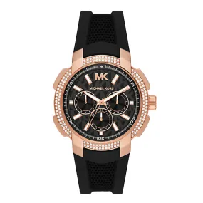 Michael Kors Ladies Watch Sidney Multifunction 42mm Black MK7245