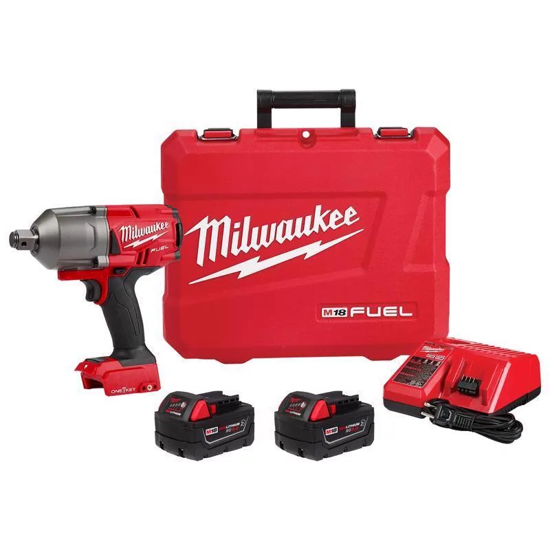 Milwaukee M18 FUEL 3/4 in. Cordless Brushless High Torque Impact Wrench Kit (Battery & Charger)