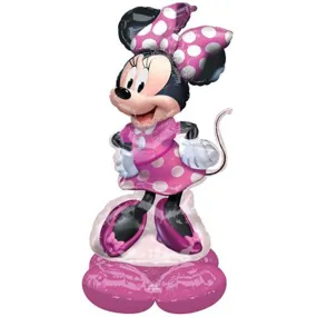 Minnie Mouse Forever Airloonz Standing Air-Filled Balloon, 52 Inches, 1 Count