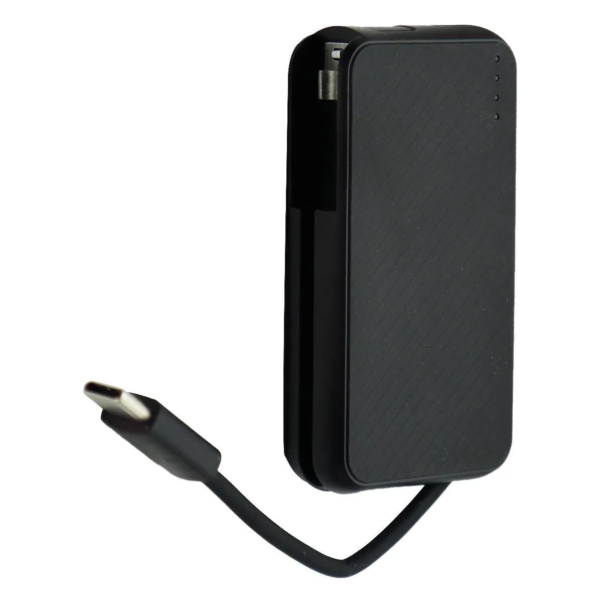 Mophie PowerStation Keychain USB-C Battery with Carabiner (1,200mAh) - Black