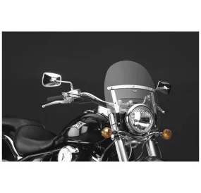 National Cycle N2290 Ranger Heavy Duty Clear Windshield for Narrow Frame Kawasaki Cruisers