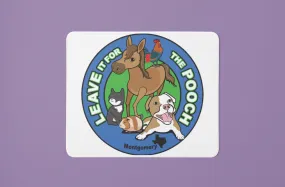 New Logo Leave It To The Pooch Mouse Pad