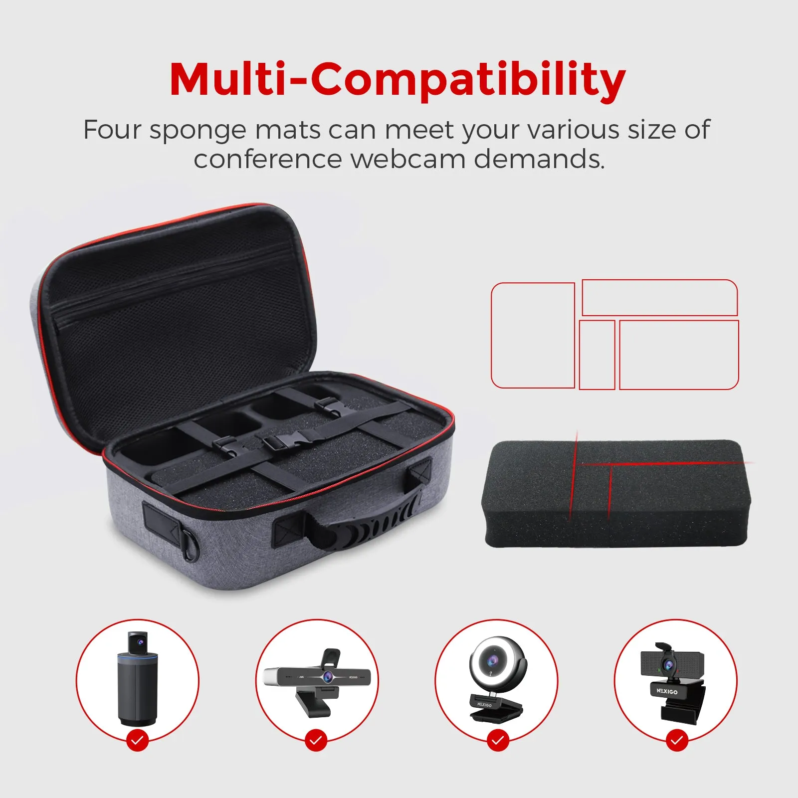 NexiGo Travel Case for Conference Camera