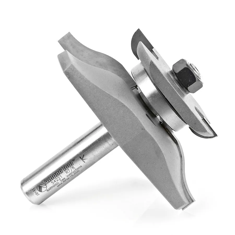 Ogee Raised Panel Router Bit | 7⁄8 Radius x 3 3⁄8 Dia x 1 1⁄16 x 1⁄2" Shank | 54221 | 738685542217