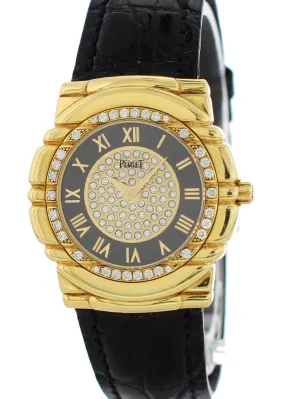 Piaget Tanagra 17043 18K Yellow Gold  Ladies Watch