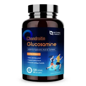 Plant-based Glucosamine Bovine Chondroitin Sulphate MSM 60 Servings