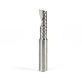 Plastic Cutting Spiral 'O' Flute Router Bit | 1⁄2 Dia x 1 5⁄8 x 1⁄2 Shank x 3 1⁄2" Long Up-Cut | 51428 | 738685114285