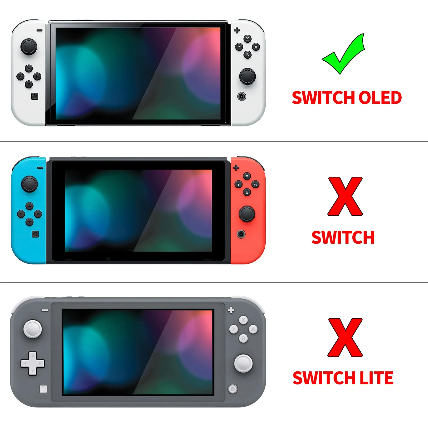 PlayVital ZealProtect Soft Protective Case for Nintendo Switch OLED, Flexible Protector Joycon Grip Cover for Nintendo Switch OLED with Thumb Grip Caps & ABXY Direction Button Caps - Hunter Green - XSOYM5007