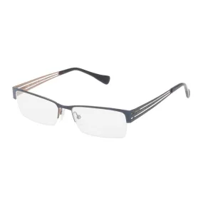 Police Blue Metal Frames