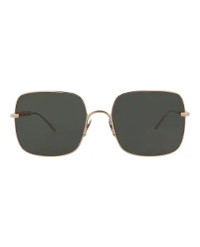 Pomellato Square-Frame Metal Sunglasses, style # PM0102S-30010200001