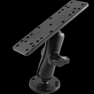 RAM MOUNTS Ram Ball Universal Mount with 6-1/4 in. X 2 in. Plate, 1 in. Ball