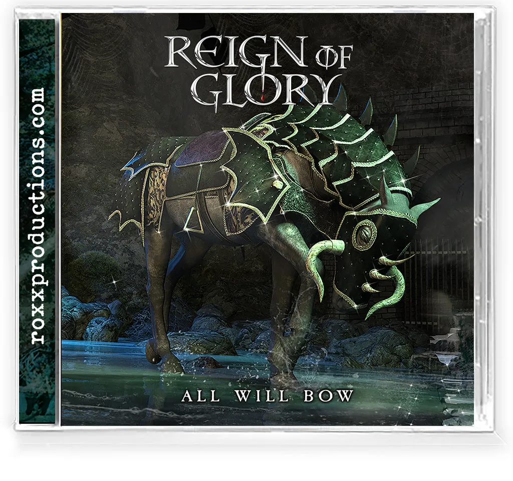 REIGN OF GLORY - ALL WILL BOW (2022 CD) FEATURES RED SEA, VENGEANCE, FIREWOLFE, CRUCIFIED MEMBERS