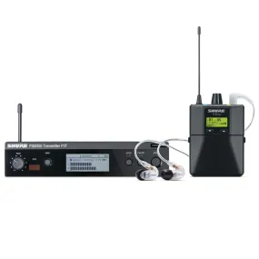 Shure P3TRA215CL-G20 PSM300 Wirless In-Ear System, Pro Bodypack with SE215-CL