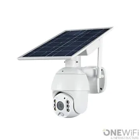 Solar PTZ Wi-Fi Security Camera