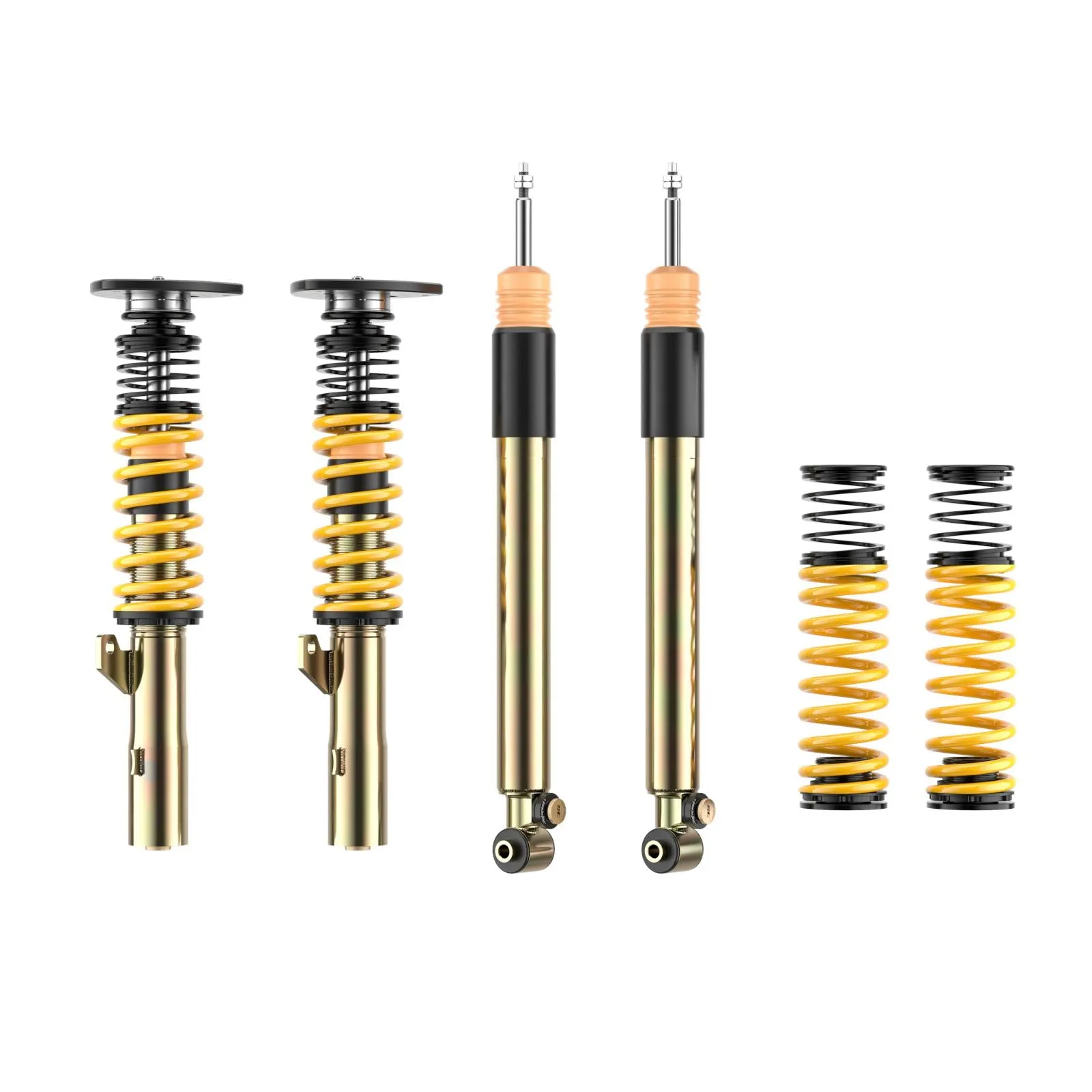 ST XTA Coilovers Audi S3 8V Quattro 2.0T 4cyl. (2015-2020) Adjustable Damping w/ Top Mounts - 182021080M