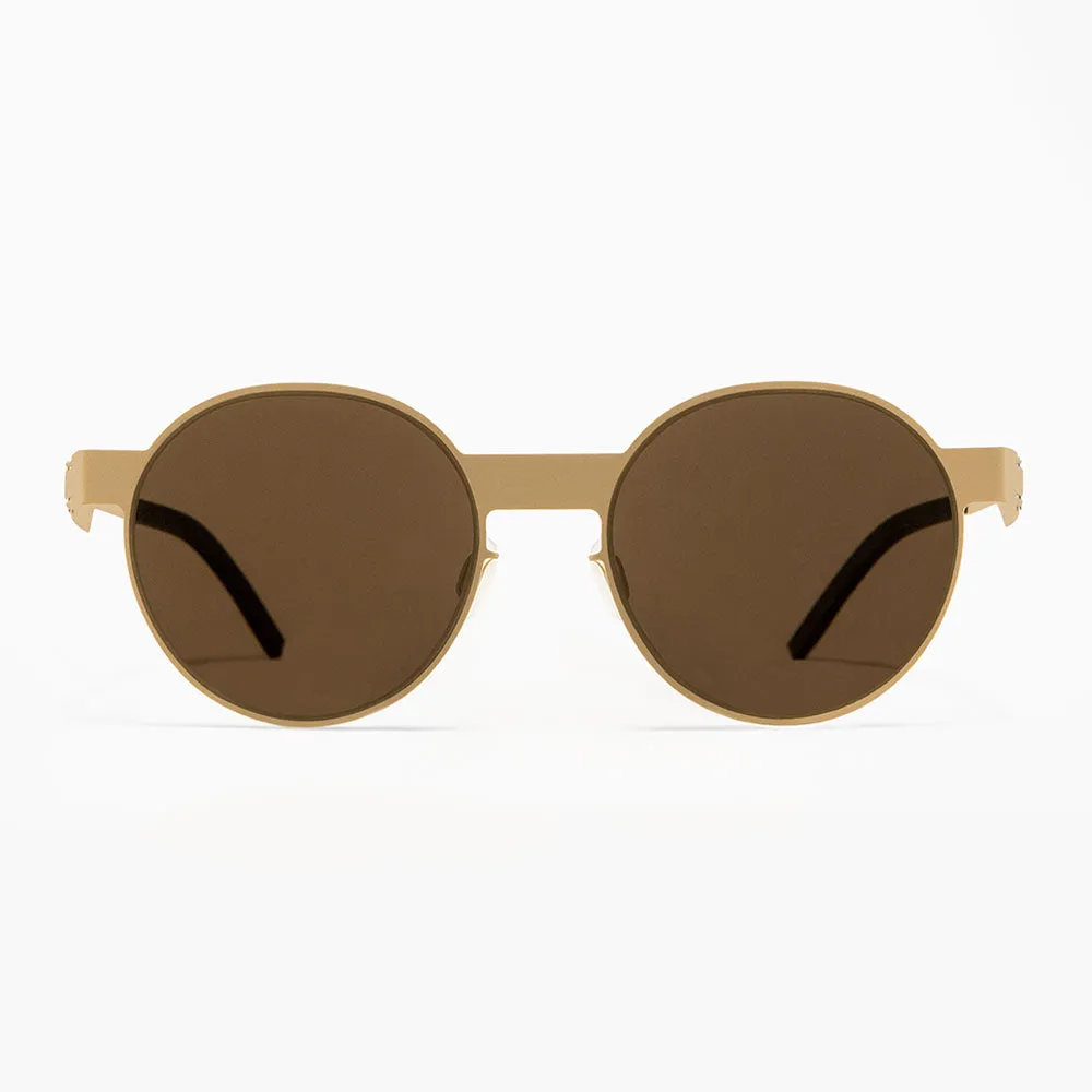 Sunglasses #2.3, Oval, gold