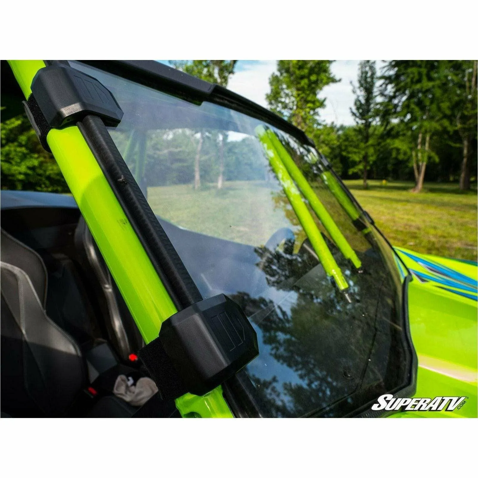 SuperATV Arctic Cat Wildcat XX Scratch Resistant Full Windshield