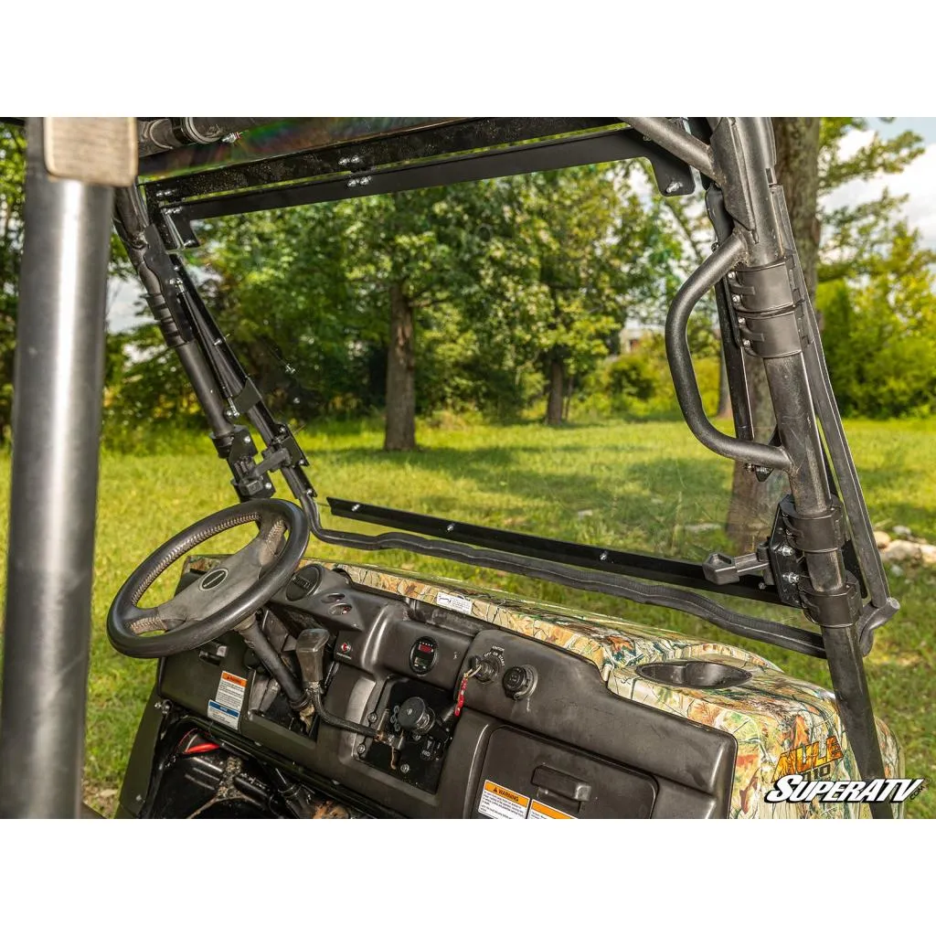 SuperATV Kawasaki MULE 4000/4010 Scratch-Resistant Flip Windshield