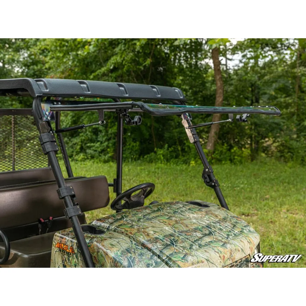 SuperATV Kawasaki MULE 4000/4010 Scratch-Resistant Flip Windshield