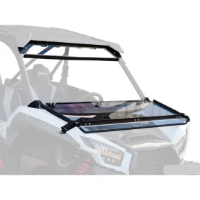 SuperATV Kawasaki Teryx KRX 1000 Scratch Resistant Flip Down Windshield