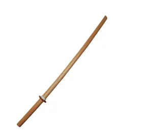 Sword, Wood, Bokken, Daito, 36" (with Hilt), Natural