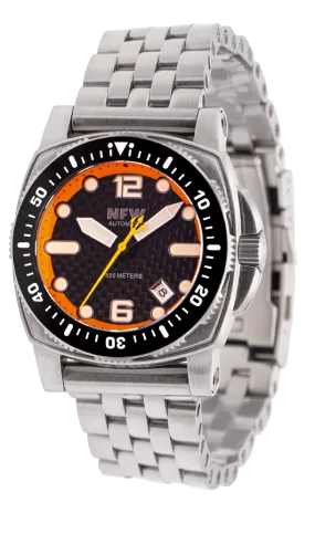 The New Shumate Diver 16120 - Brushed Steel