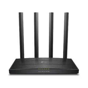 Tp-Link Archer C6u Wireless Router Gigabit Ethernet Dual-Band (2.4 Ghz / 5 Ghz) Black