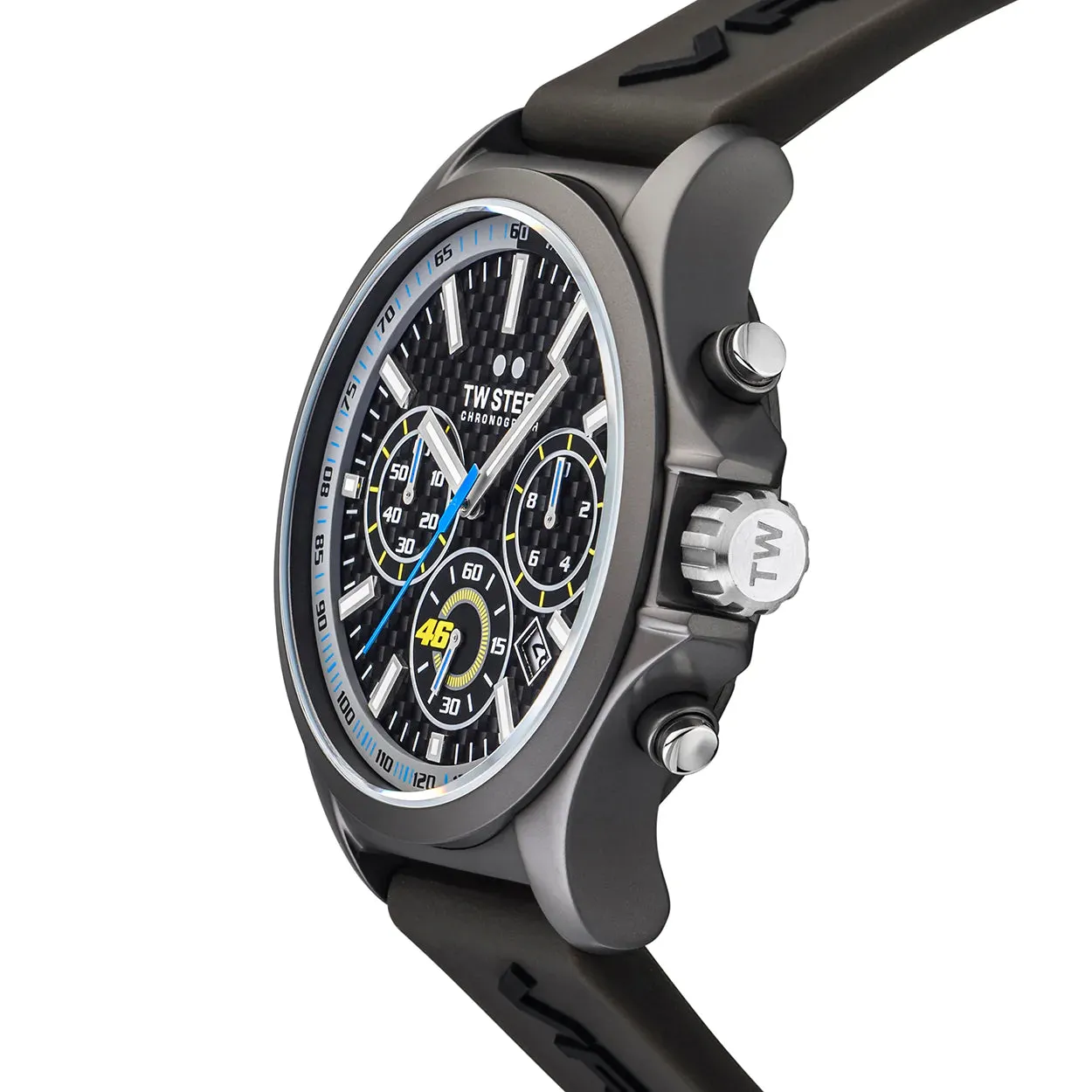 TW Steel Watch VR/46 Pilot Yamaha Factory Racing Edition TW935