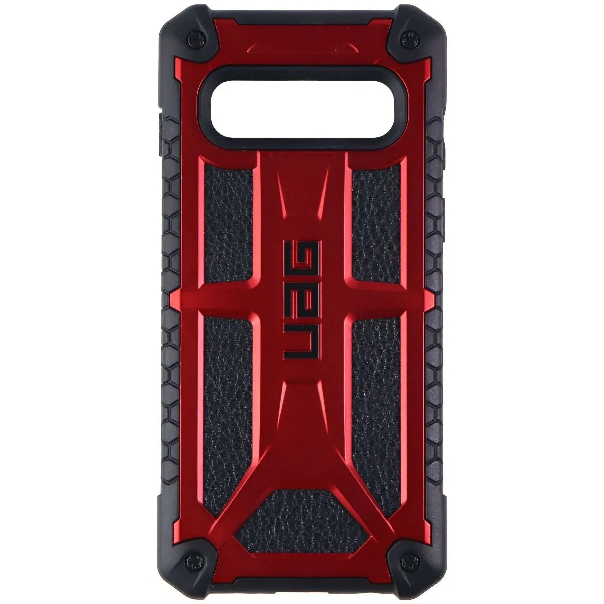 Urban Armor Gear Monarch Series Case for Samsung Galaxy S10 - Crimson Red/Black