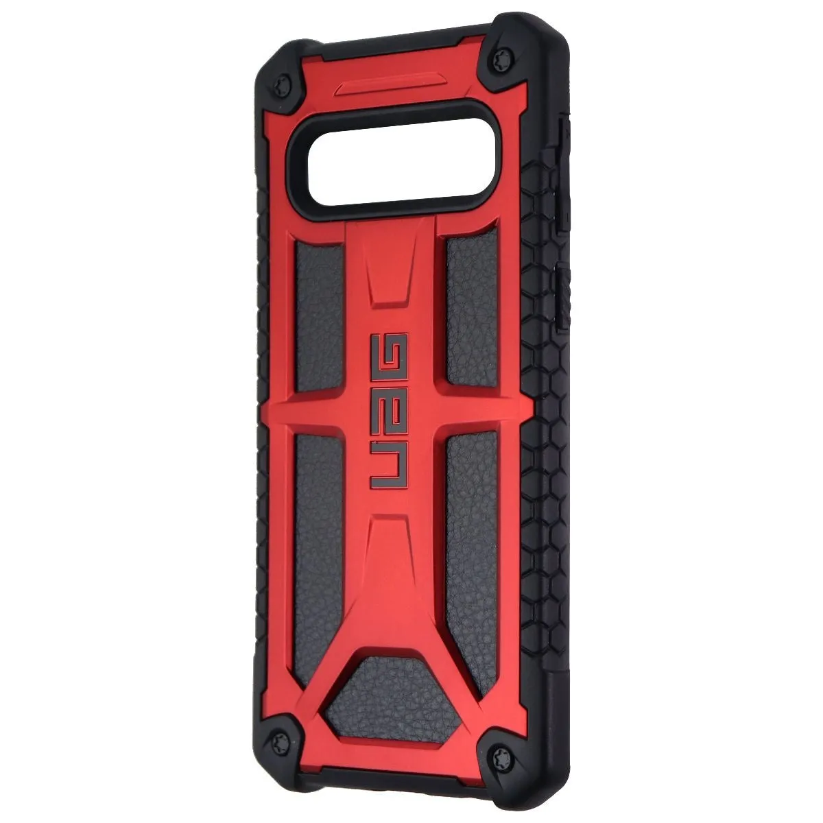 Urban Armor Gear Monarch Series Case for Samsung Galaxy S10 - Crimson Red/Black