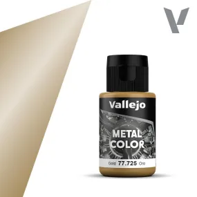 Vallejo 77725 Metal Color Gold Acrylic Paint 35ml