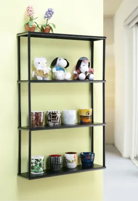 Wall-mounted Steel Shelving Unit