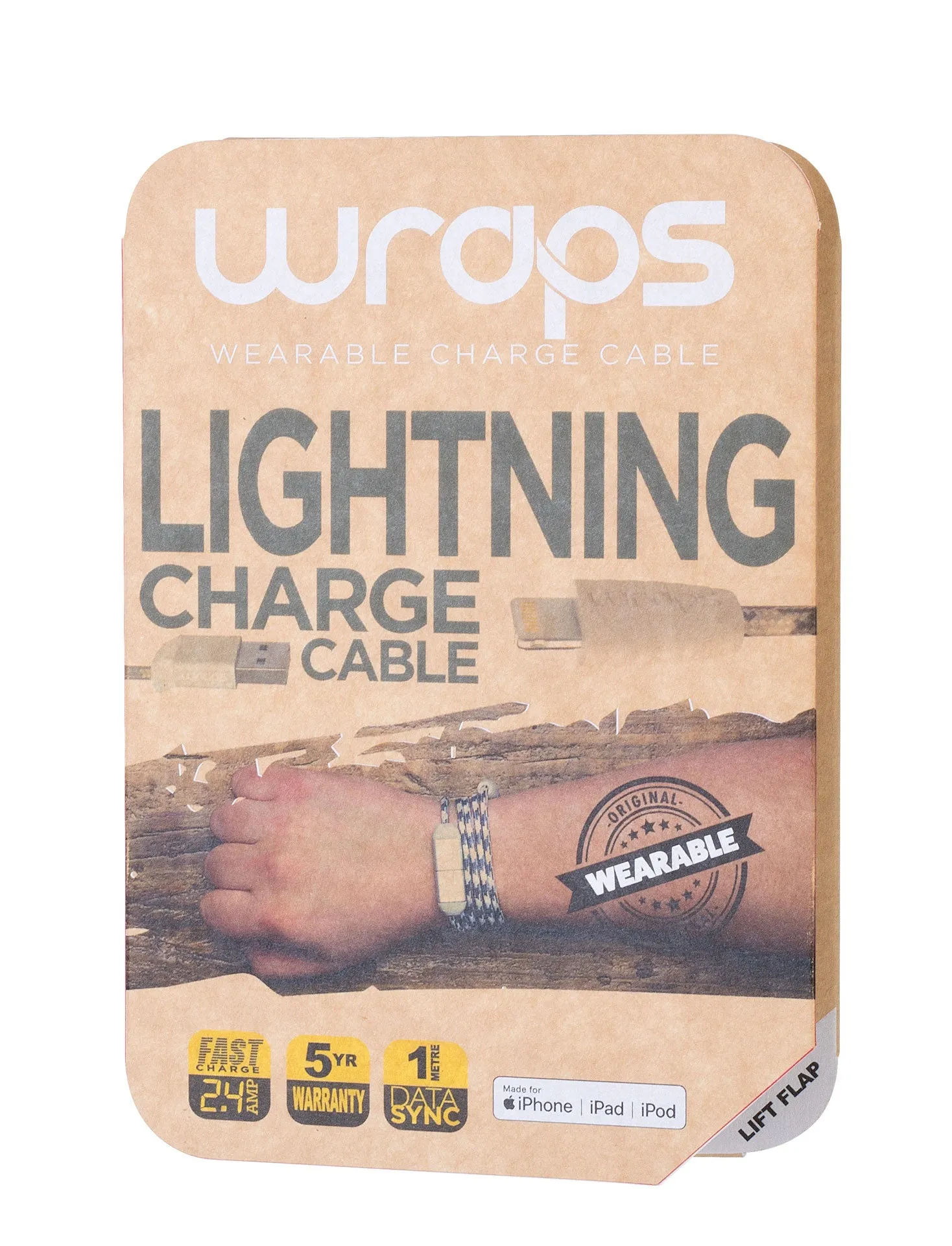 WRAPS Lightning Charge Cable