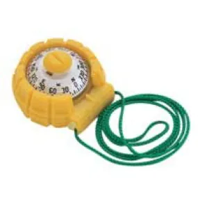 Yellow Handheld Compass