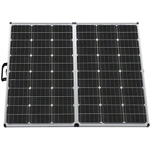 Zamp Solar Legacy Series 180-Watt Portable Solar Panel Kit with Integrated Charge Controller and Carrying Case. Off-Grid Solar Power for RV Battery Charging - USP1003