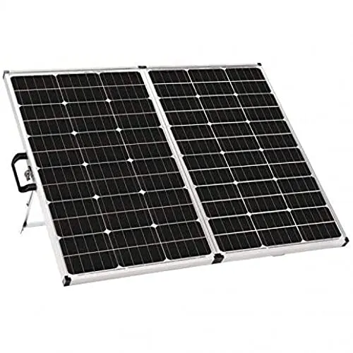 Zamp Solar Legacy Series 180-Watt Portable Solar Panel Kit with Integrated Charge Controller and Carrying Case. Off-Grid Solar Power for RV Battery Charging - USP1003